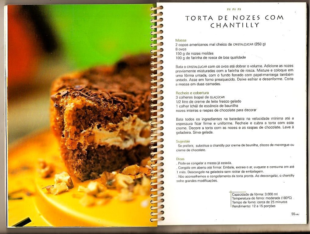| Casa do Colecionador Livro Receitas - Promocional Acucar Uniao - Doces Segredos e Carinhos