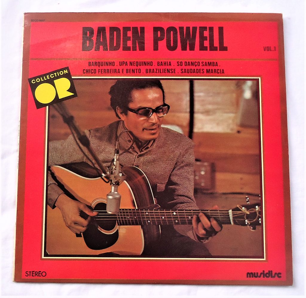 Lp Vinil Baden Powell Collection OR - Volume 1 - Musidisc Europe - França - Importado