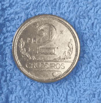 | Casa do Colecionador Moeda 2 cruzeiros 1954 - Ano Díficil- soberba