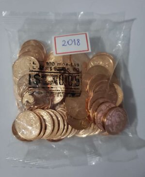 Sache 5 centavos 2018 (100 unidades FC)