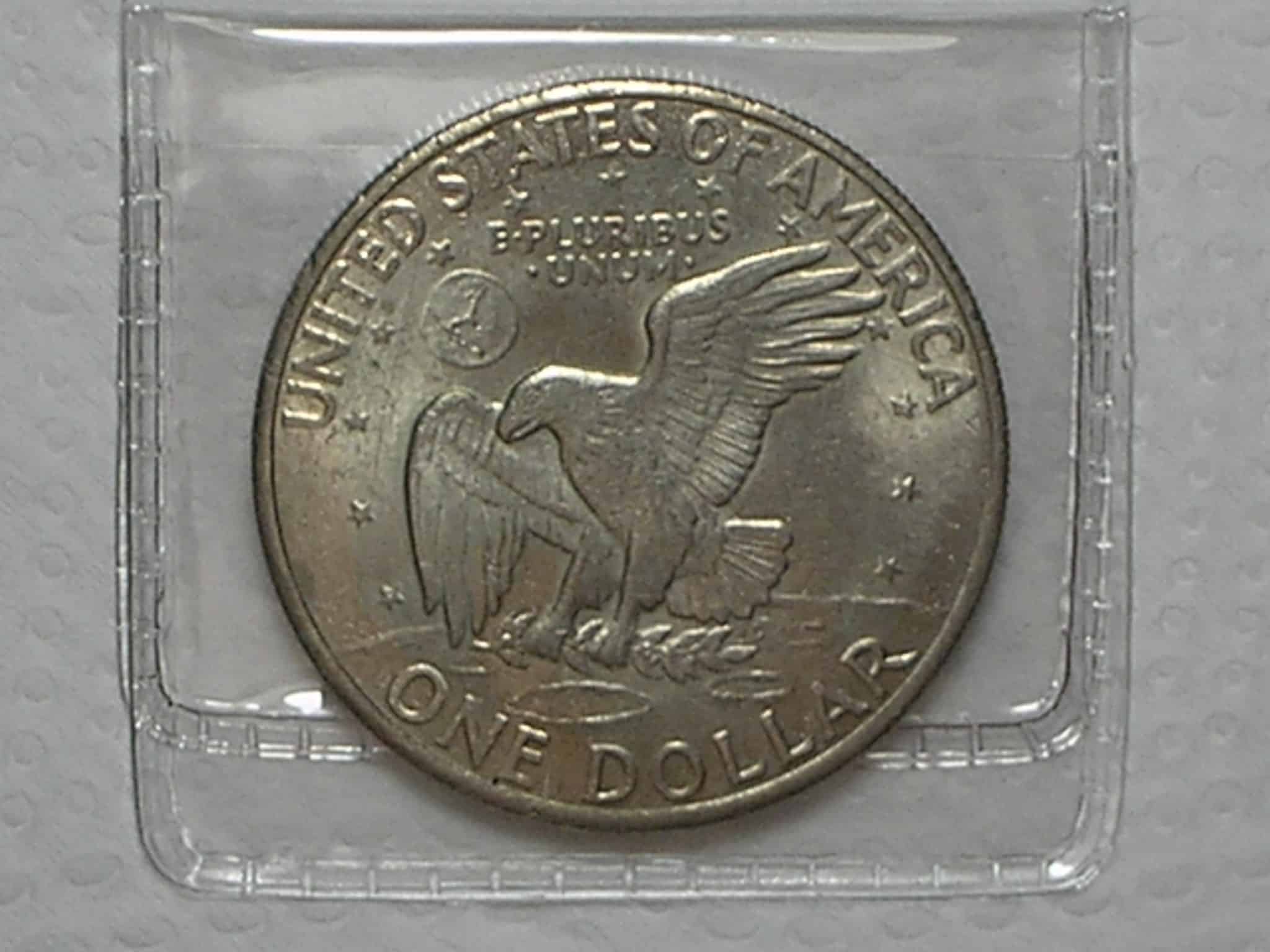 | Casa do Colecionador Usa) 1 Dollar - 1972 / Eisenhower / Níquel / Sob / c-270.5