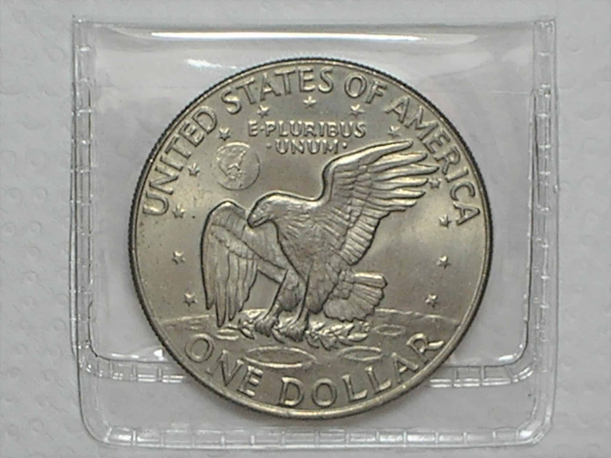 | Casa do Colecionador Usa) 1 Dollar - 1974-D / Eisenhower / Níquel / Sob / c-270.3