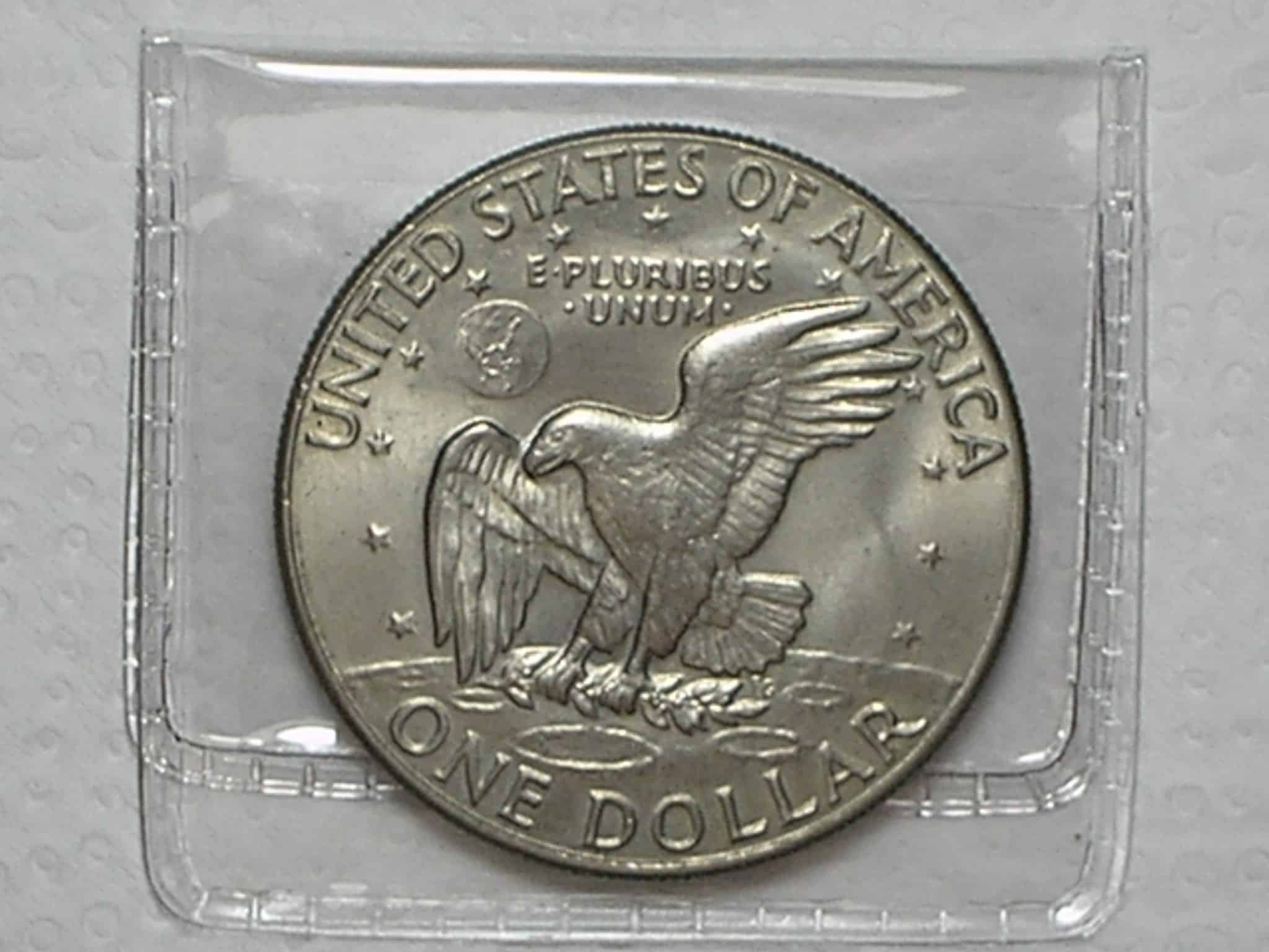 | Casa do Colecionador Usa) 1 Dollar - 1974-D / Eisenhower / Níquel / Sob / c-270.4