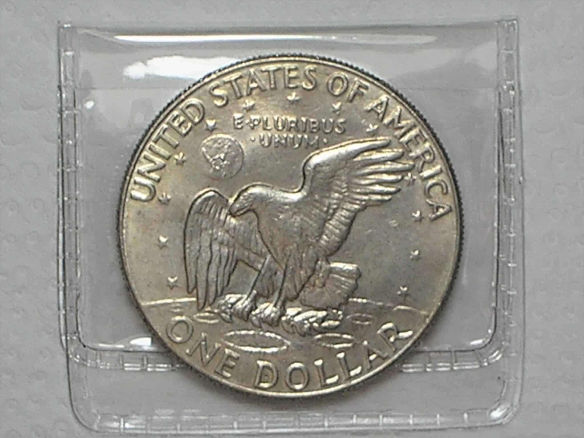 | Casa do Colecionador Usa) 1 Dollar - 1974-D / Eisenhower / Níquel / Sob / c-270.5