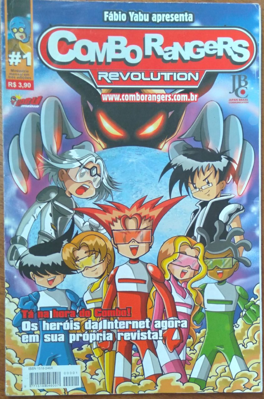 | Casa do Colecionador 26g Gibi Combo Rangers JBC 1 / Surge o terrível Cardman