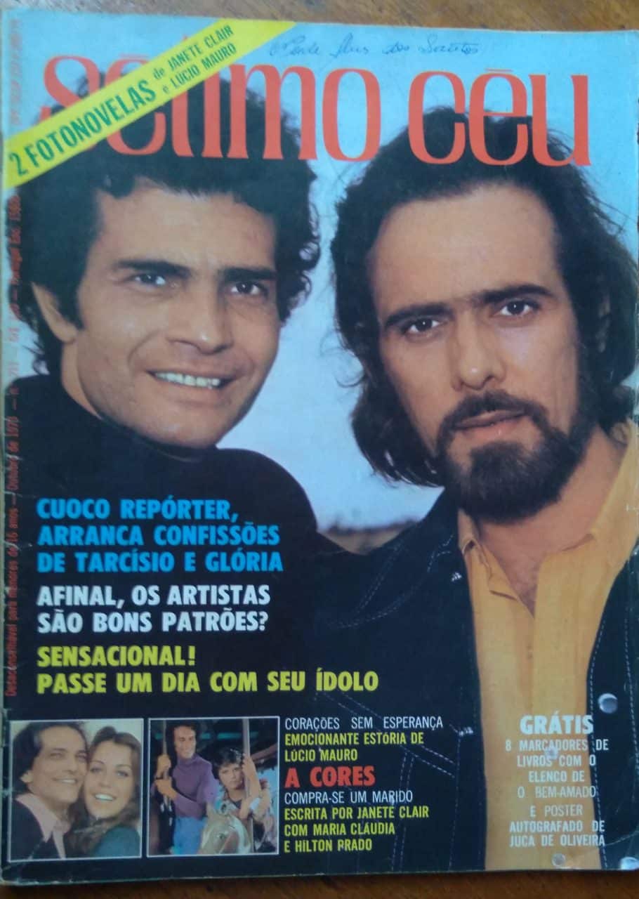 | Casa do Colecionador Lc29 Fotonovela Sétimo Céu 211 1973 / Compra-se um marido Tarcísio e Cuoco.
