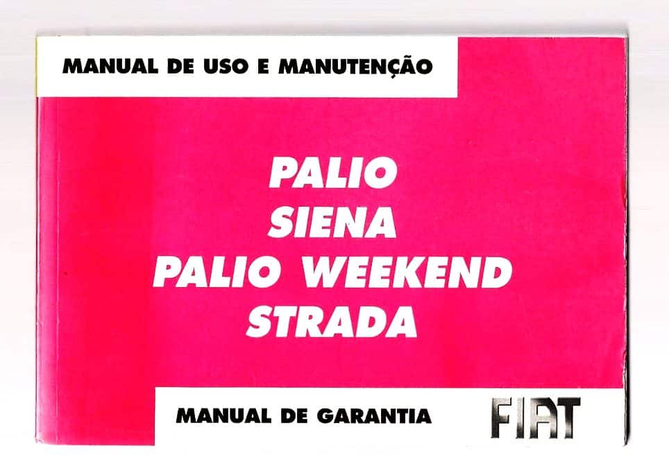| Casa do Colecionador Manual Proprietario Palio - Palio Weekend - Siena - Strada - 2006 Em Branco