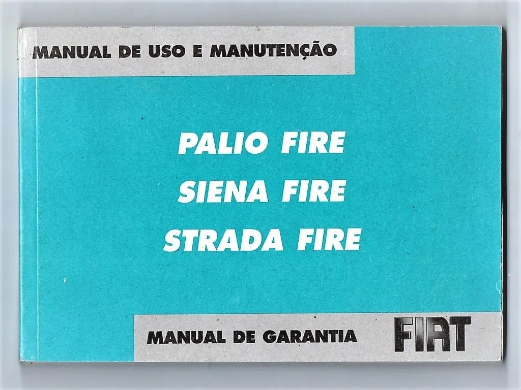 | Casa do Colecionador Manual Proprietario Palio Siena Strada Fire - 2007 - Em Branco