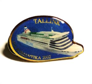 Pin Resinado - Navio MS Romantika - 2002