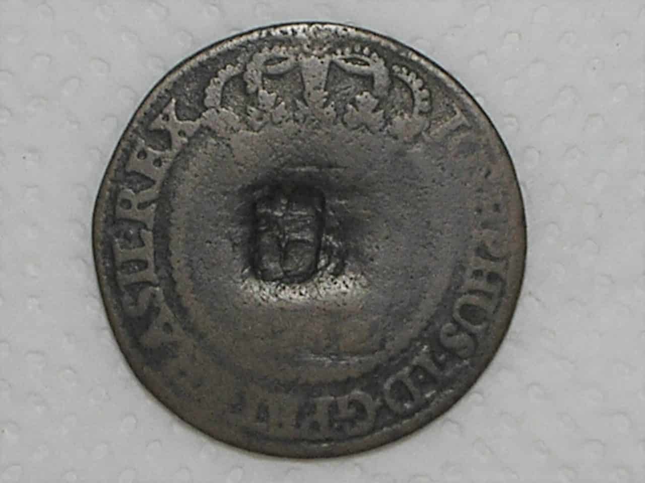 | Casa do Colecionador X Réis – 1762 Bahia / 44 Perolas / Escudete / Colônia de D. José I / Escassa / Cobre / Bc / Box22