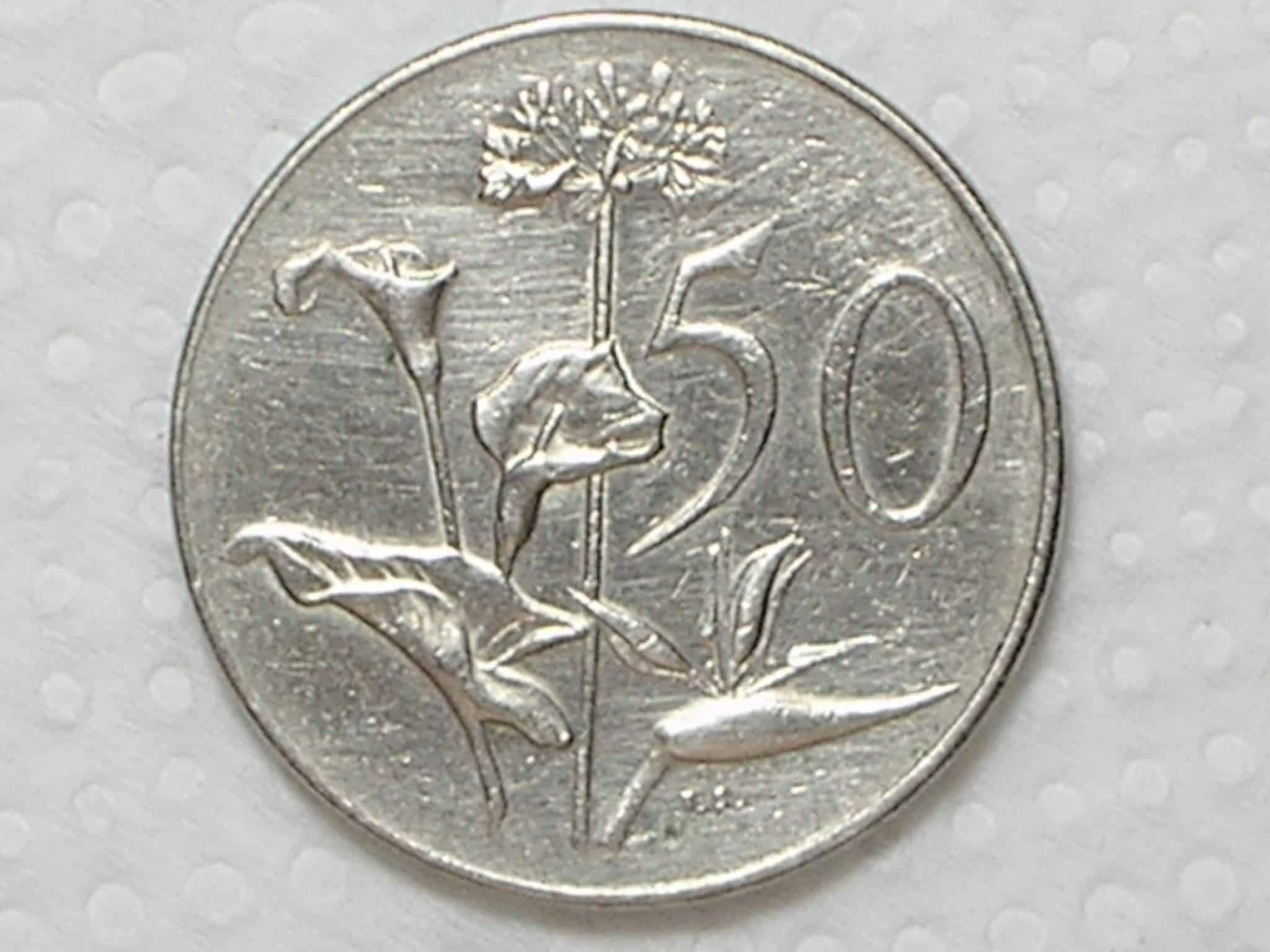 | Casa do Colecionador Africa do Sul) 50 Cent - 1966 / Ni / box25