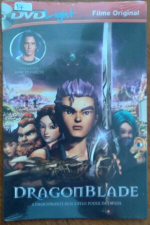 Dvd light Dragon Blade / dublado por Márcio Garcia.