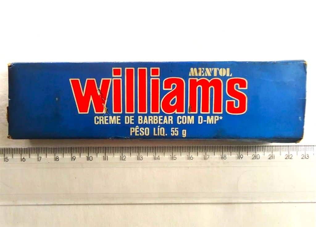 | Casa do Colecionador Embalagem Antiga Willians Sabão Para Barba - Anos 60 / 70