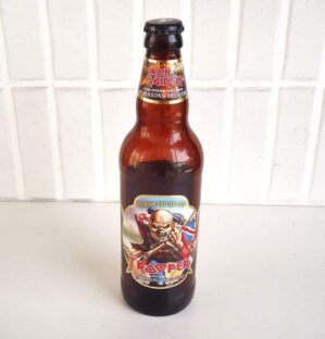 Garrafa de 500 ml Cerveja Trooper - Iron Maiden - 2013 - Garrafa do Lançamento - Vazia