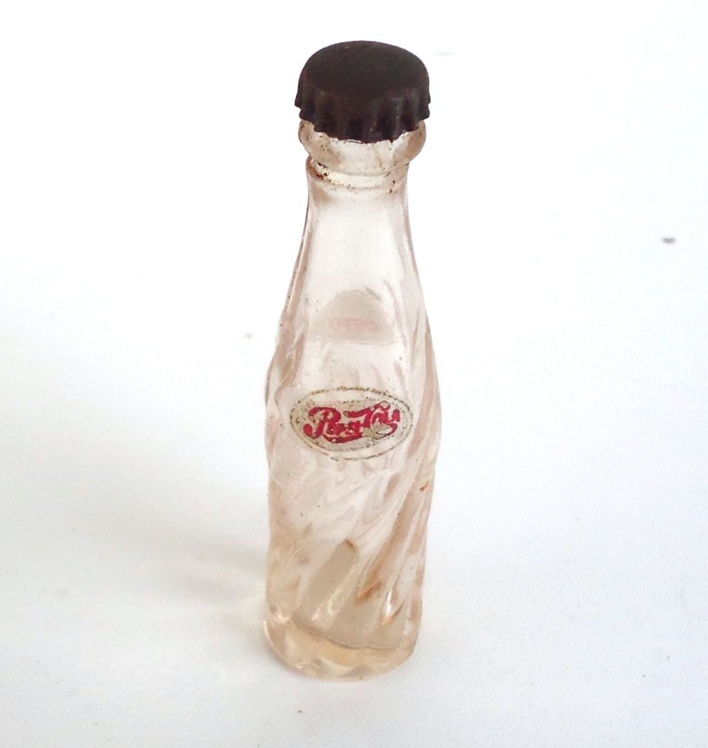 | Casa do Colecionador Garrafa Miniatura - Refrigerante Pepsi Cola - Anos 70