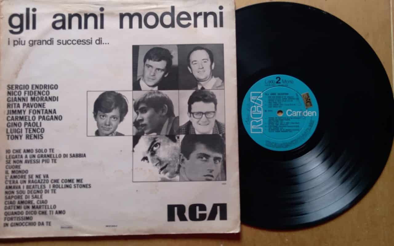 | Casa do Colecionador Vinil LP Gli anni Moderni / Sérgio Endrigo Rita pavone Luigi Tenco.