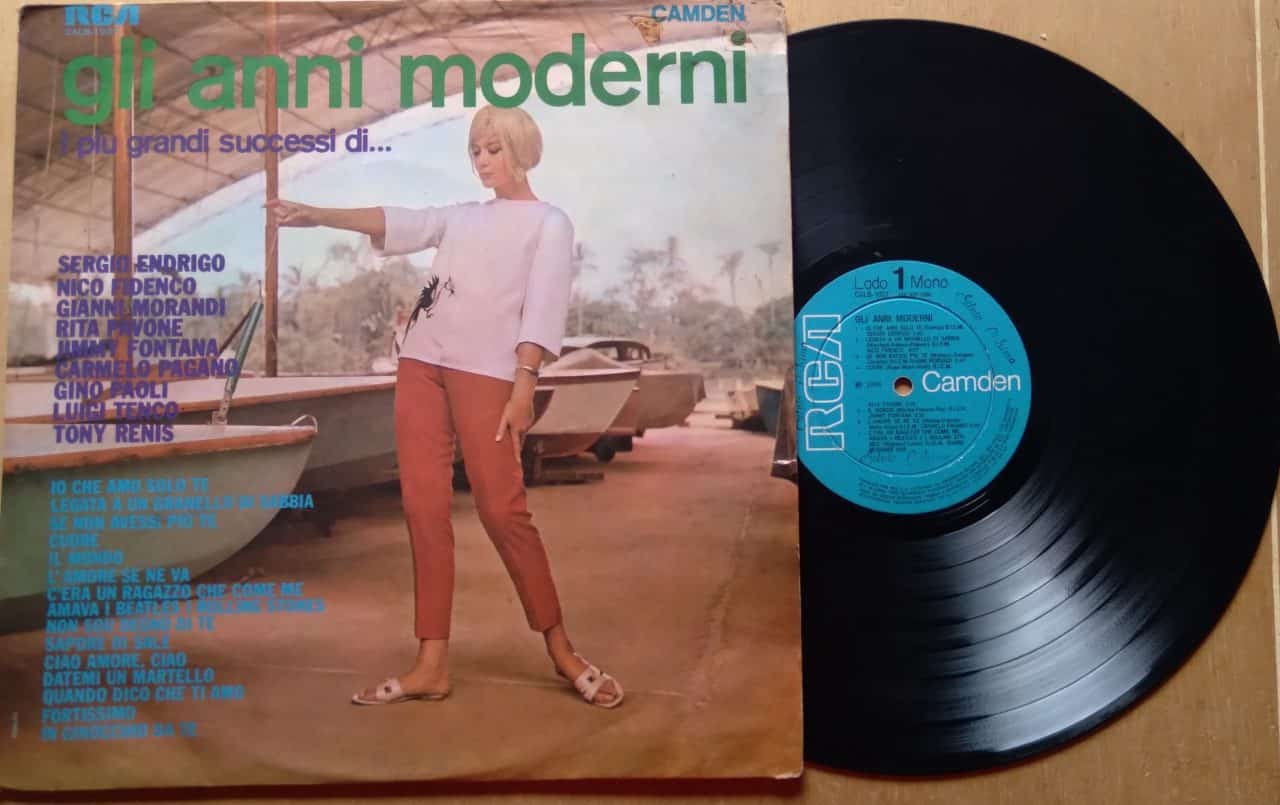 | Casa do Colecionador Vinil LP Gli anni Moderni / Sérgio Endrigo Rita pavone Luigi Tenco.