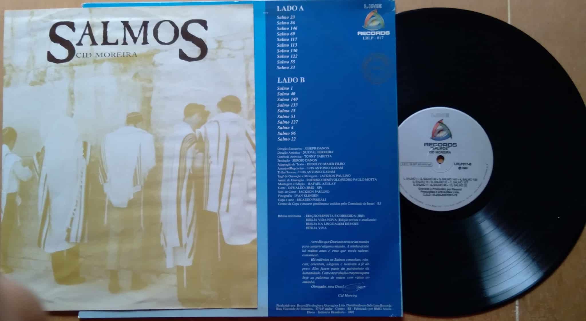 | Casa do Colecionador Vinil LP Line Record Cid Moreira Salmos .