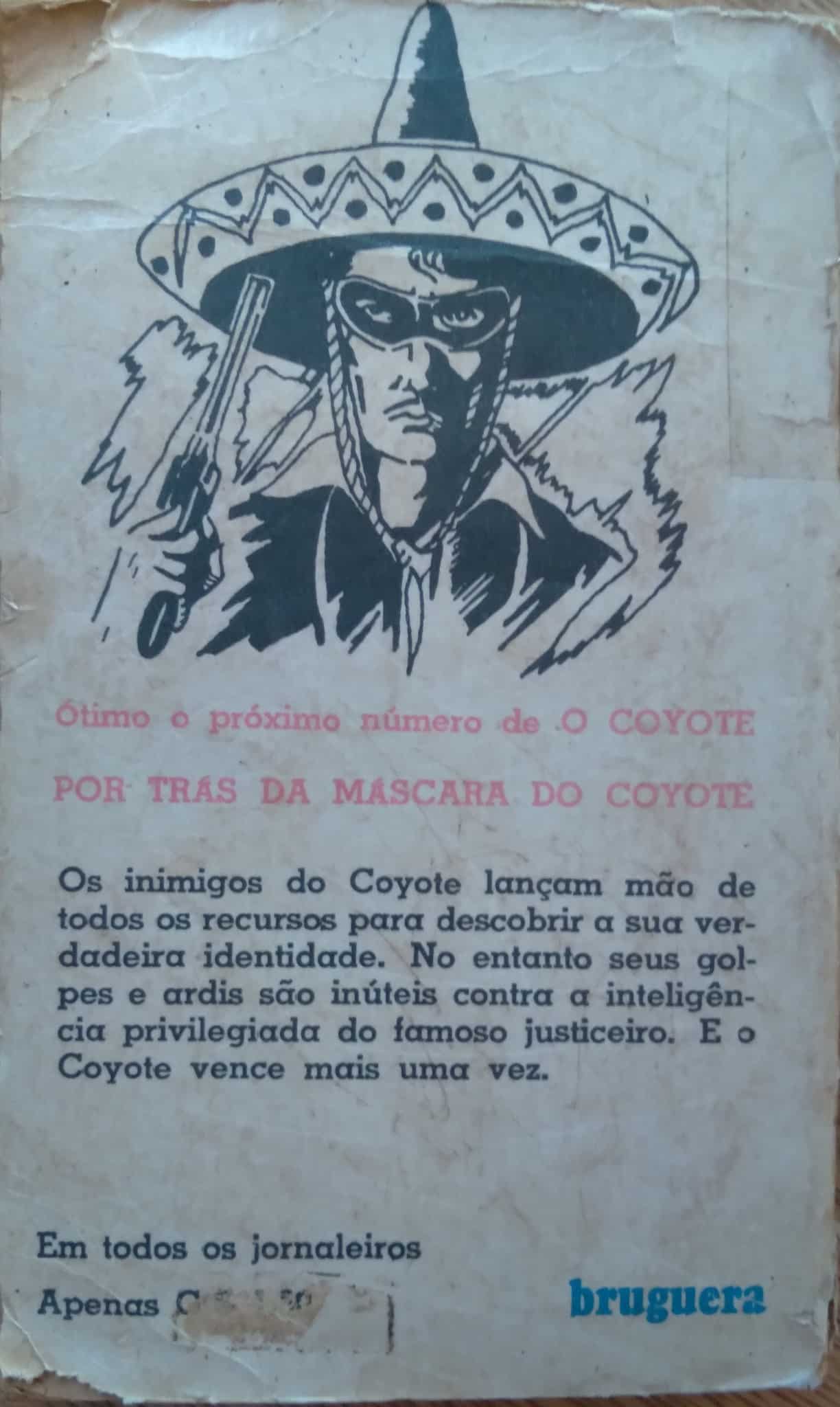 | Casa do Colecionador Bolsilivro Bruguera A mão do Coyote / J Mallorqui.