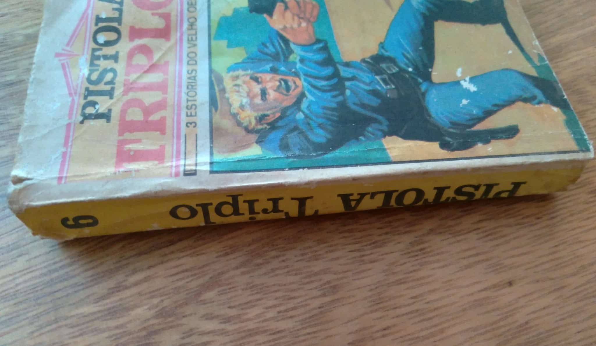 | Casa do Colecionador Bolsilivro NL Pistola Triplo / Último amigo Dias sem Fim Golpe da Prata.