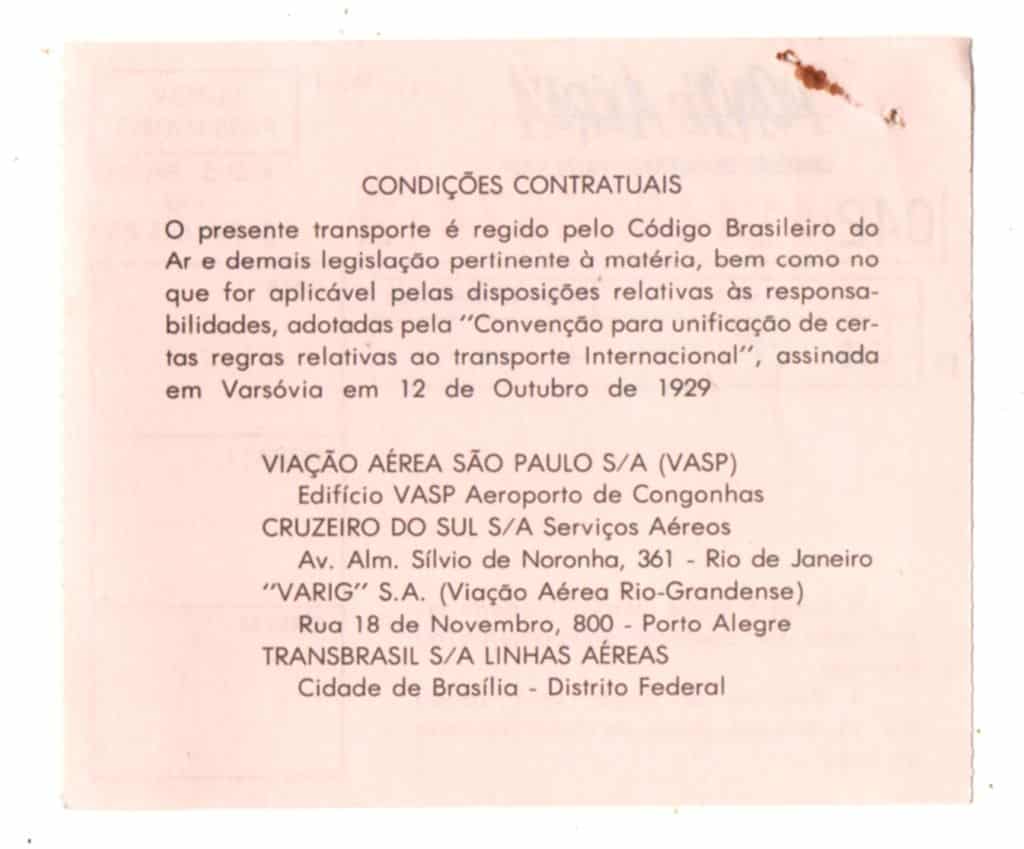 | Casa do Colecionador Cartão De Embarque - Ponte Aerea - Varig - Vasp - Cruzeiro do Sul - Transbrasil - Anos 80