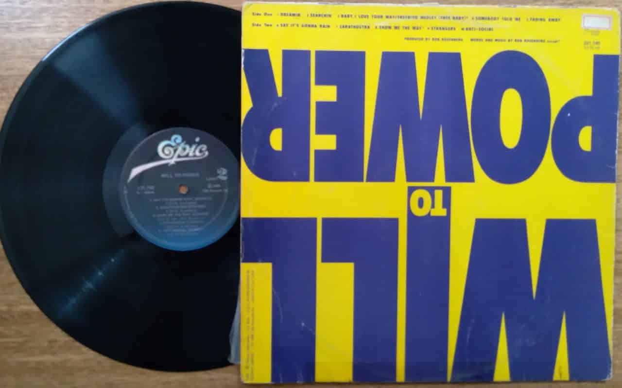 | Casa do Colecionador Vinil LP Epic Will to Power / Dreamin Baby i Love YouTube way.
