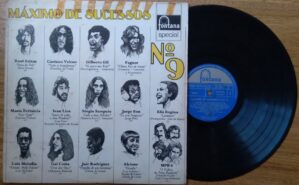 Vinil LP Fontana Máximo de Sucessos 9 / Raul Seixas Elis Regina Jorge Ben.