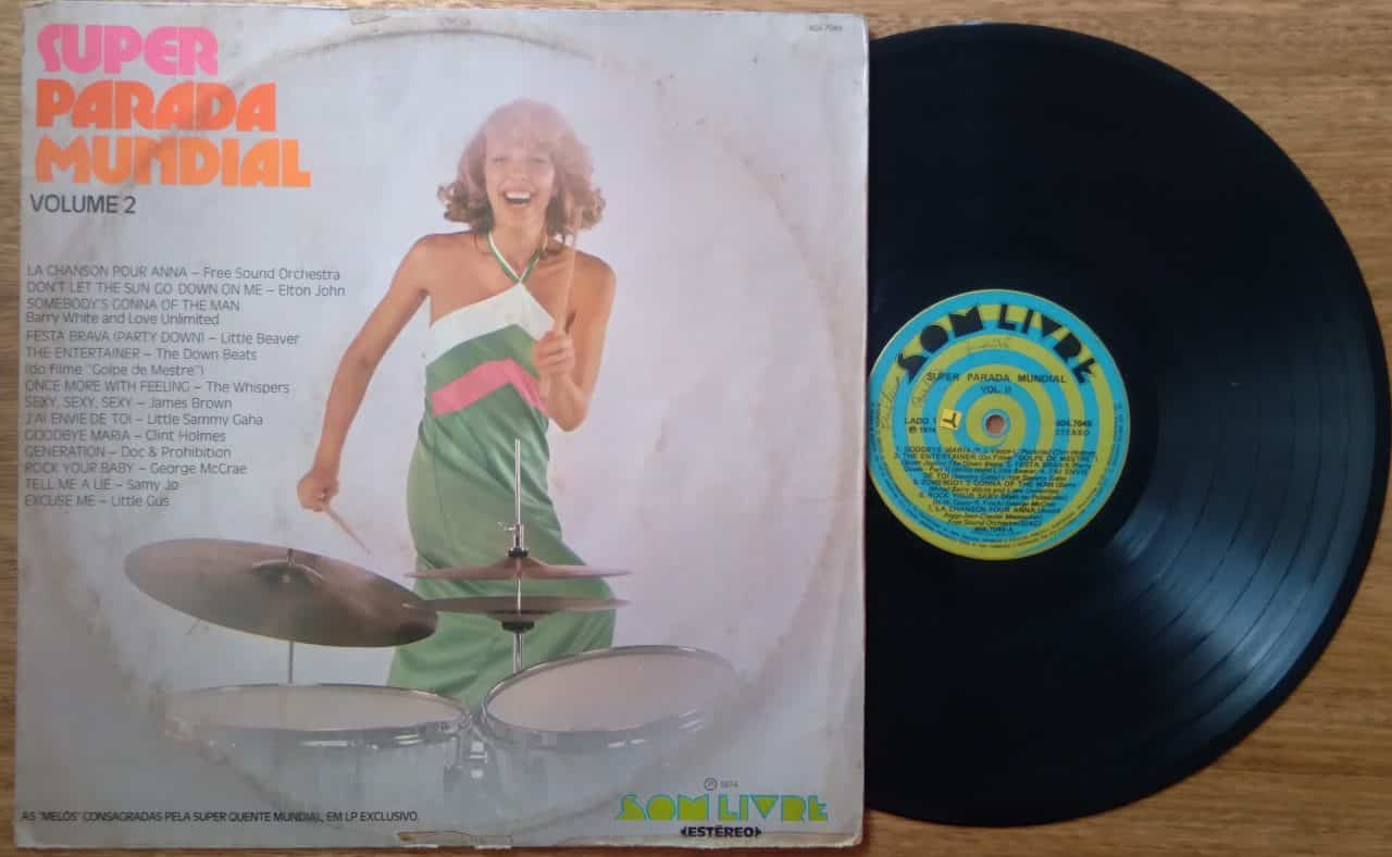 | Casa do Colecionador Vinil LP Som Livre Super Parada Mundial vol 2 / La Chanson pour Anna.