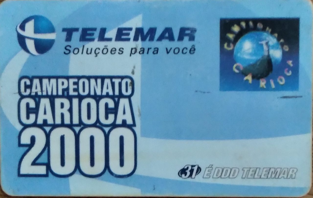 | Casa do Colecionador 5ab. Ingresso Telemar Campeonato Carioca 2000 / Maracanã final.