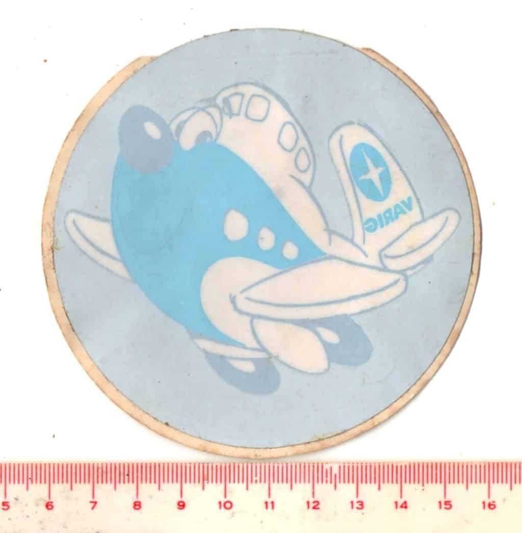 | Casa do Colecionador Adesivo Interno Varig - Variguinho - Aviação - Original Dos Anos 80