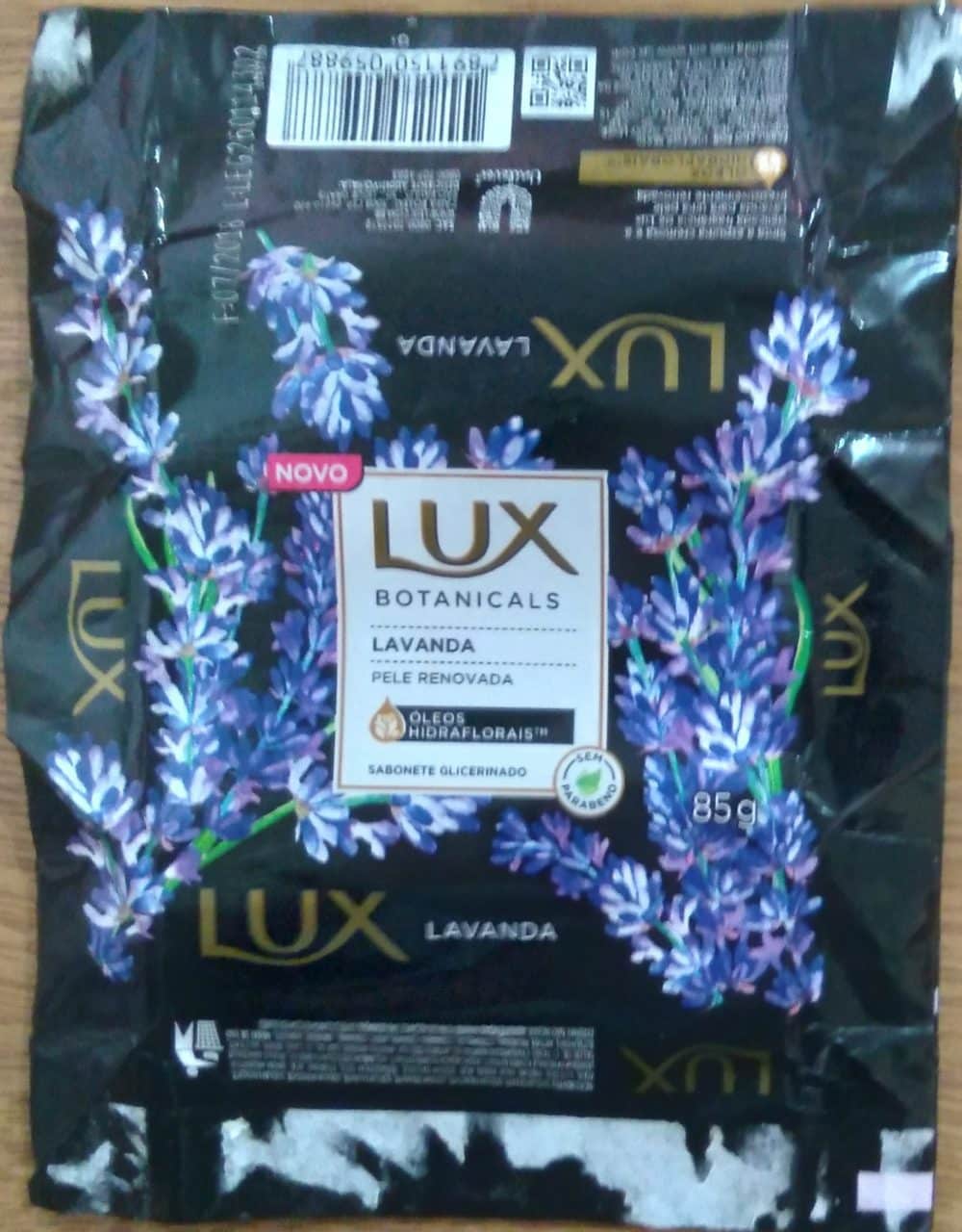 | Casa do Colecionador C1 Embalagem Sabonete 85 g / Lux Botanicals Lavanda.