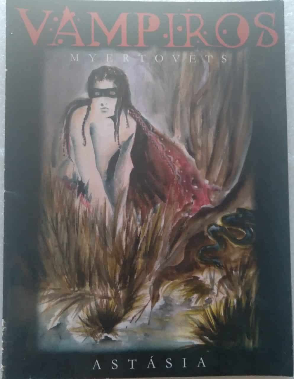 | Casa do Colecionador Livro revista Vampiros Myertovets / Astadia.