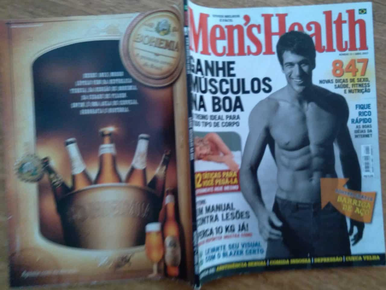 | Casa do Colecionador Revista Abril Men's Health 12 2007 / Ganhe músculos na boa.