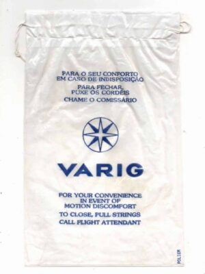 Varig - Saco de Enjoo - Indisposição - Aviação