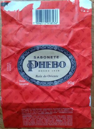 C1 Embalagem vazia Sabonete Phebo Raiz do Oriente 90 g.