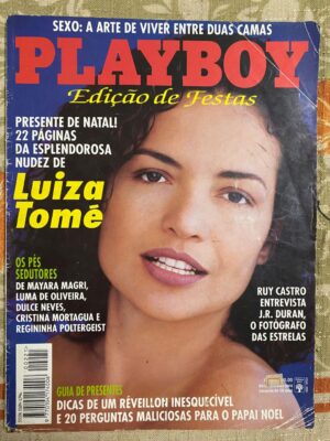 Playboy Nº 221 - Luiza Tomé - Dezembro 1993 (Revista com Pôster)