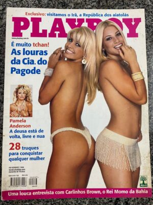 Playboy Nº 283 - As Louras da Cia. do Pagode - Fevereiro 1999 ( Revista com Pôster)