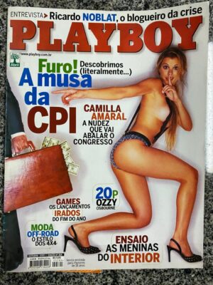 Playboy Nº 364 - Camila Amaral - Outubro 2005 ( Revista com Pôster)