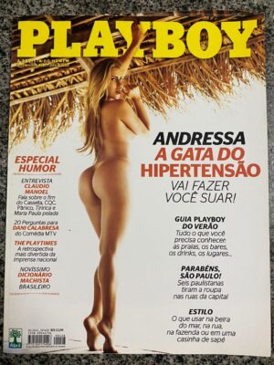 Playboy Nº 428 - Andressa - Janeiro 2011 ( Revista com Pôster)