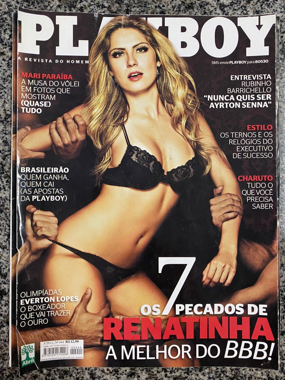 | Casa do Colecionador Playboy Nº 444 - Renatinha 2012 ( Revista com Pôster)