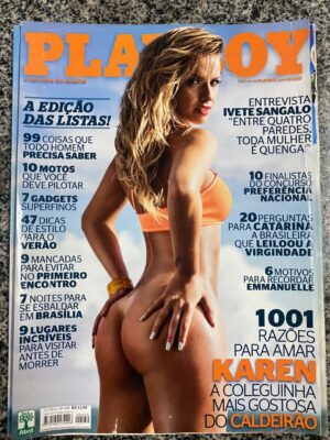 Playboy Nº 450 - Karen - Novembro 2012 ( Revista com Pôster)