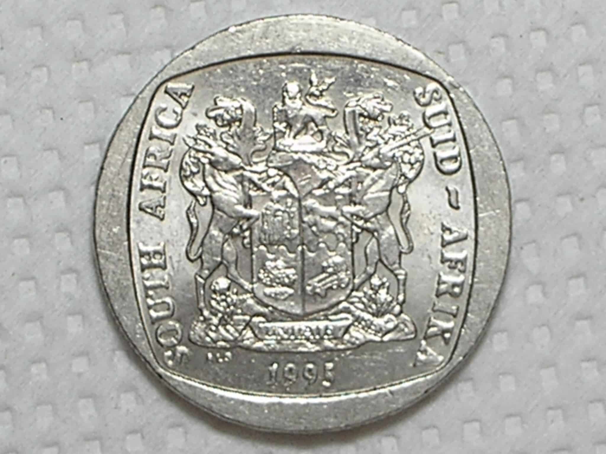 | Casa do Colecionador Africa do Sul) 5 Rand - 1995 / Ni / box28
