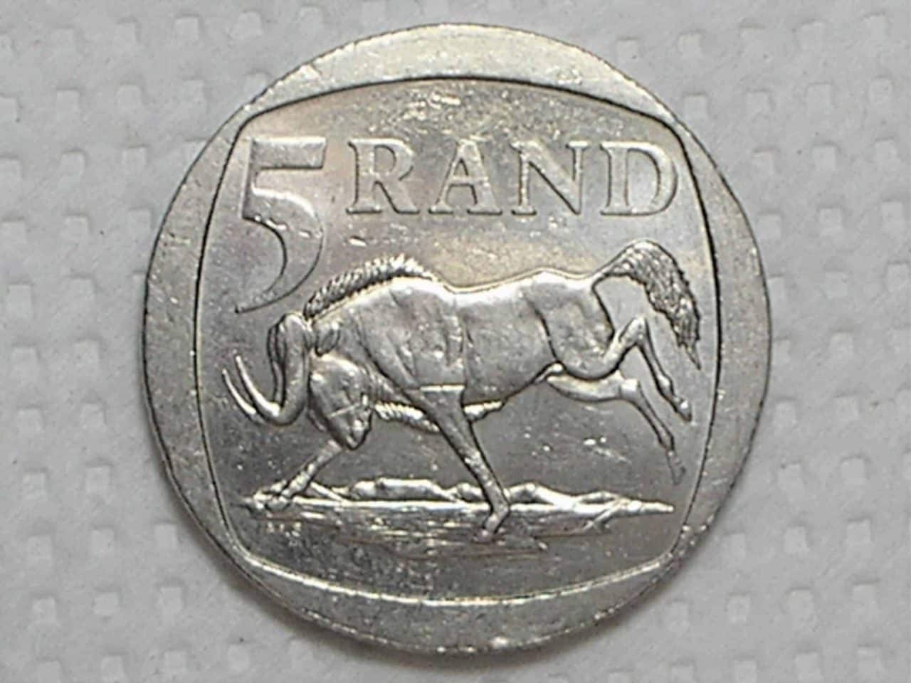 | Casa do Colecionador Africa do Sul) 5 Rand - 1995 / Ni / box28