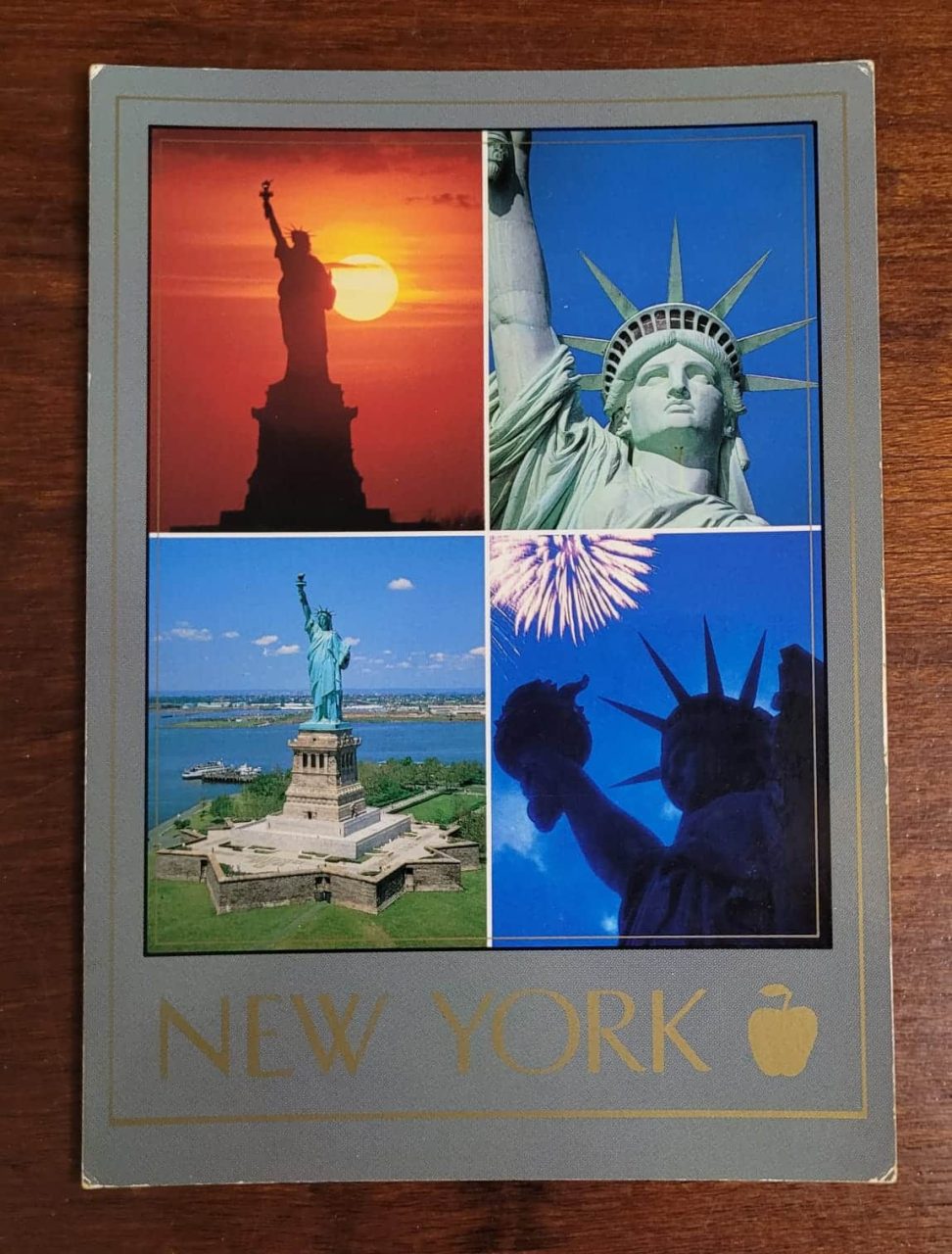 Cartão Postal Estrangeiro - Estados Unidos (New York) Estátua da Liberdade (Anos 80)