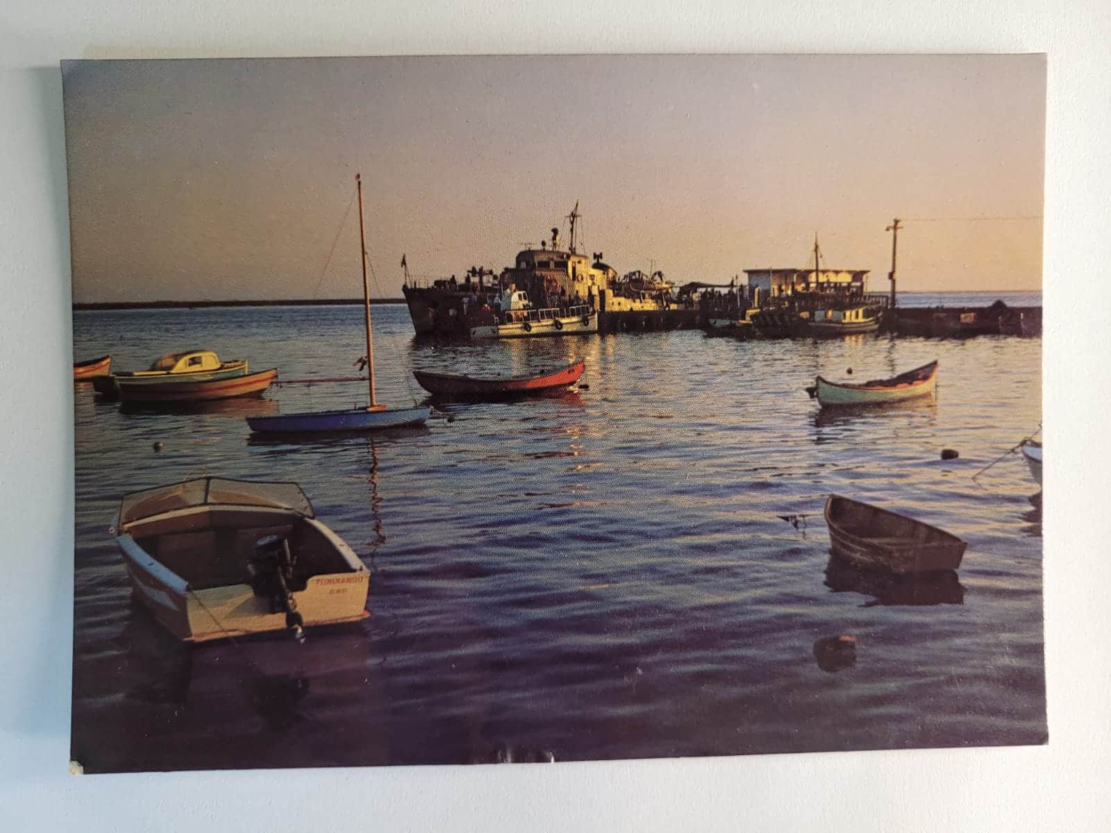 Cartão Postal Estrangeiro - Portugal (Algarve) Olhão - Cais de Embarque