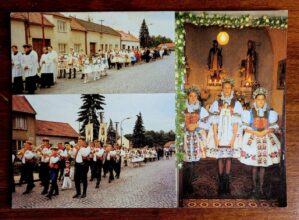 Cartão Postal Estrangeiro - República Tcheca (Nivnice) Proscisão em Nivnice