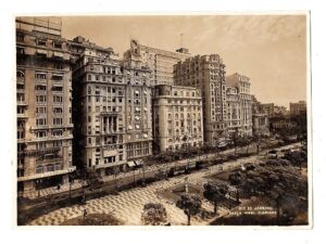 Fotografia Antiga Praça Marechal Floriano Cinelandia ( RJ ) -j Anos 40