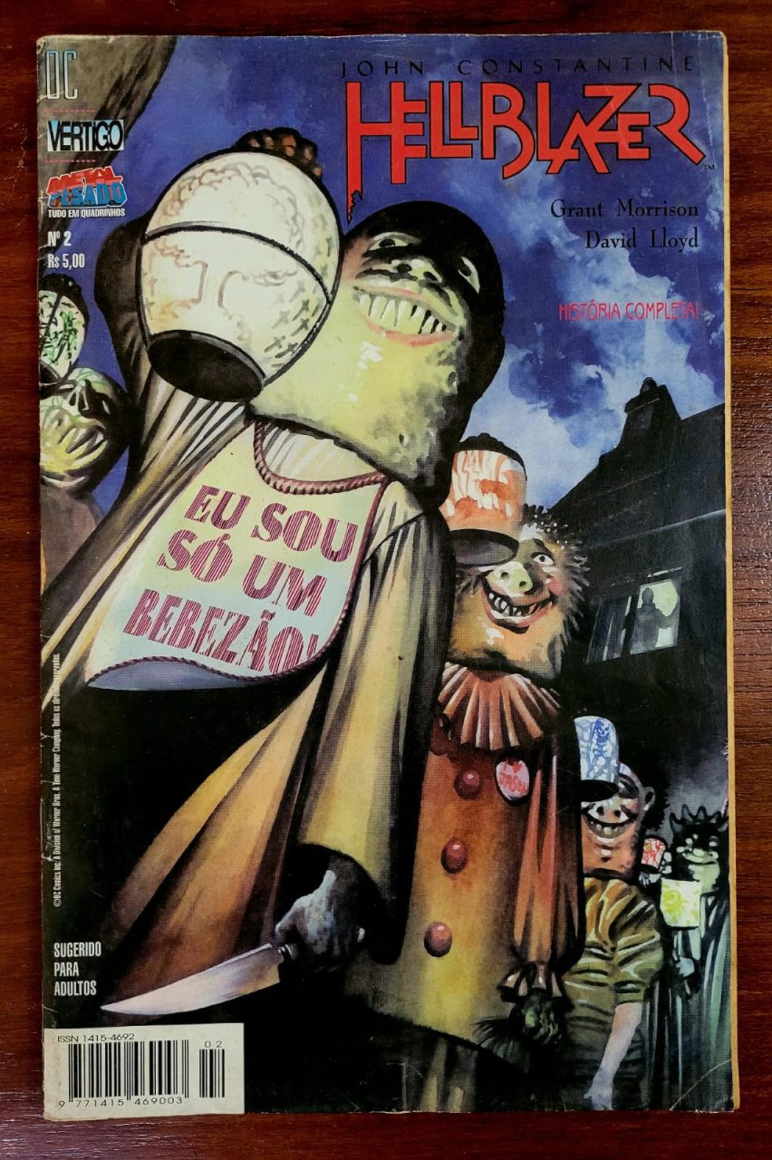 | Casa do Colecionador John Constantine, Hellblazer N° 02 (Editora Metal Pesado) Junho 1998 (HQ/Gibi)