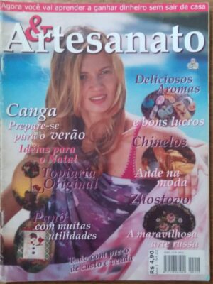 Revista Arte e Artesanato 2 / Canga Aromas Panô Arte russa