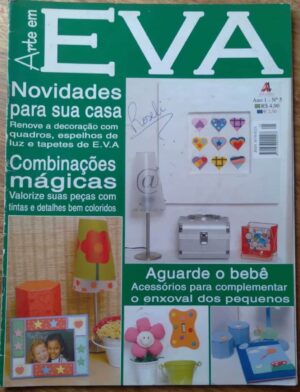 Revista Arte em Eva 5 / Combinações mágicas Enxoval do Bebê.